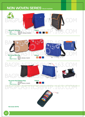Eco-Friendly Customized Promotional Non Woven Bag/Non woven Shopping Bag/Laminated Non-woven Tote Bag, BAGPLASTICS, BAGE
