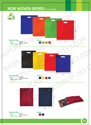 Wholesale recycle hand bag non woven bag, Custom colorful tote shopping non woven bag, Good quality Low price Grocery sh