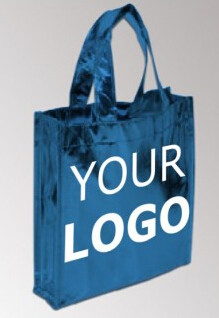 Eco lamination Non Woven Bag Promotional Custom Laminated PP Non Woven Tote Shopping Bag， Promotional Custom Shopping No