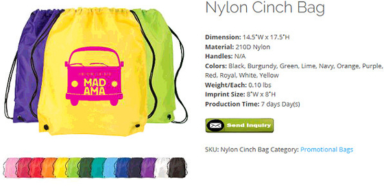 non woven shopping bag tnt material/promotional polypropylene non woven bags/non woven tote bags canada spunbonded, pak