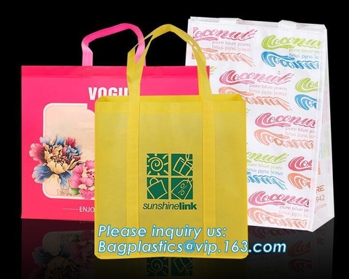 Cheap personalized colorful shopper tote wholesale foldable non woven bag for promotion, Promotional custom printed big
