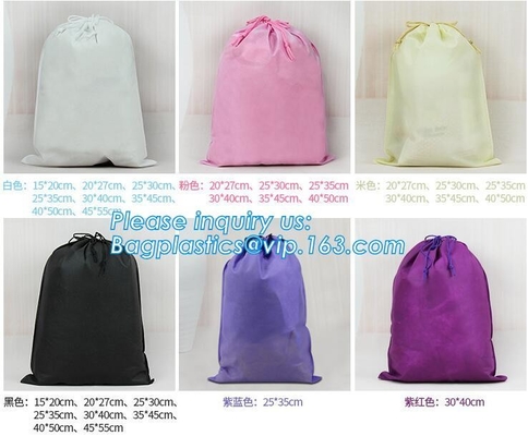 non woven drawstring bags, Glossy Lamination / Matt Lamination / Laser Film Lamination / No Lamination, pak, pkg, pac