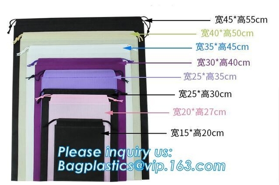 non woven drawstring bags, Glossy Lamination / Matt Lamination / Laser Film Lamination / No Lamination, pak, pkg, pac