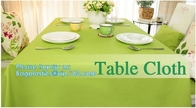 Flannel Backed Tablecloth, Indoor/Outdoor Tablecloth Non Toxic Christmas PVC Vinyl Holiday Kitchen Tablecloth Eco-Friend