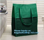 New design recycle rope handle non woven bag with eyelet, Customized printing non woven bag flat punch bag for shoes&amp;gar