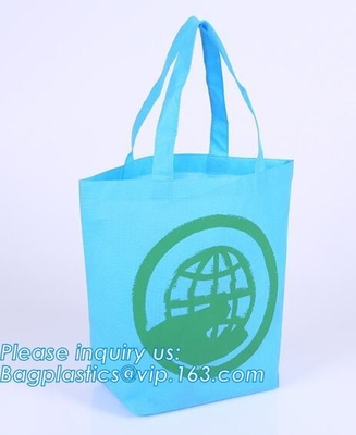 Customized polypropylene tnt white laminated non woven bag, Customized foldable shopping trolley bag non woven bag for s