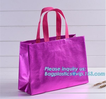 CMYK printing, Gravure printing,Offset printing, Screen printing, etc, Custom PMS Color Printed Laminated Handbag Shoppi