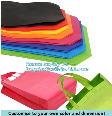 wholesale fashion 38*42*10cm 80gsm 100% pp non woven bag with handle, gusset and bottom, Promotional Custom Logo Printed