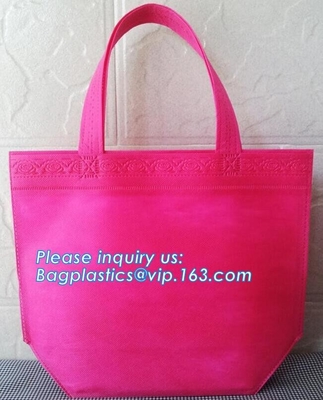 PP Nonwoven Recycled Bags Recycle Bags Non Woven Bags, customized nice quality non-woven shopping bag custom logo non wo