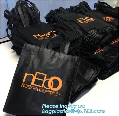 PP Nonwoven Recycled Bags Recycle Bags Non Woven Bags, customized nice quality non-woven shopping bag custom logo non wo