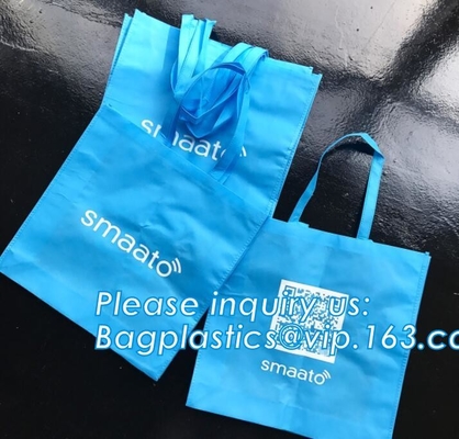 PP Nonwoven Recycled Bags Recycle Bags Non Woven Bags, customized nice quality non-woven shopping bag custom logo non wo