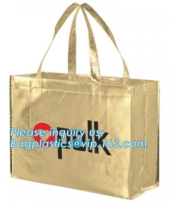 eco friendly non woven bag, Zip Lock Laminated PP non woven bag, Factory cheap promotion nonwoven shopping tote bag blan