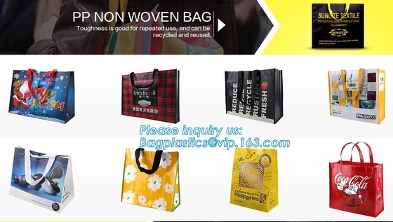 custom logo printed reusable cheap non woven bag fabric tote shopping bag for promotional, Eco friendly custom slogan la