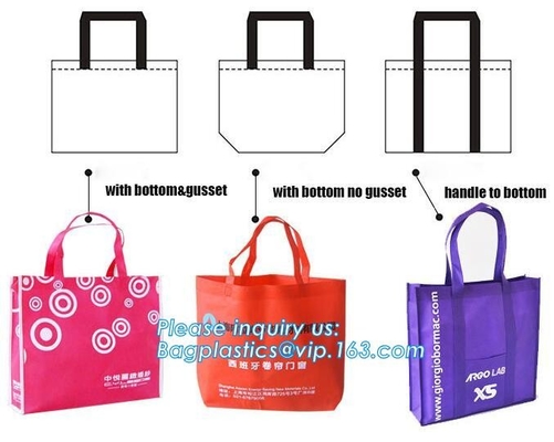 Eco friendly custom slogan laminated pp non woven bag with private logo, Home textile packaging non woven bag for bed sh