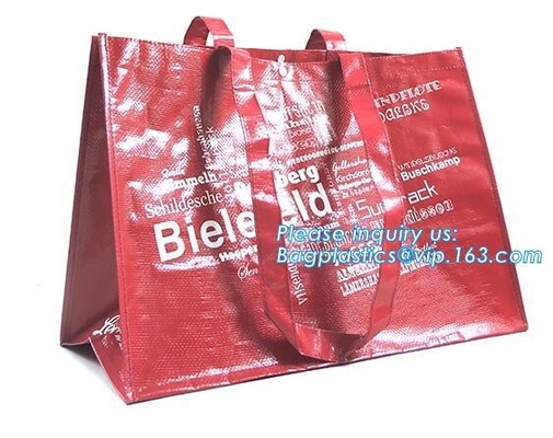 Custom logo eco-friendly fabric promotional paper non woven bag, Best selling colorful U shape cut die non woven bag wit