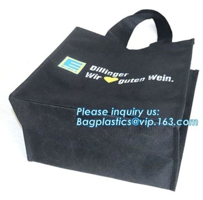 Printed Cotton Casual Tote Canvas Non Woven Bag, Heat seal reusable bag/ customized new design eco-friendly non woven ba