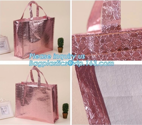 New Design Custom Sublimation Printing Rpet Non Woven Bags, Eco Shopping Pp Laminated Non Woven Bags, rpet bag, rpet sac