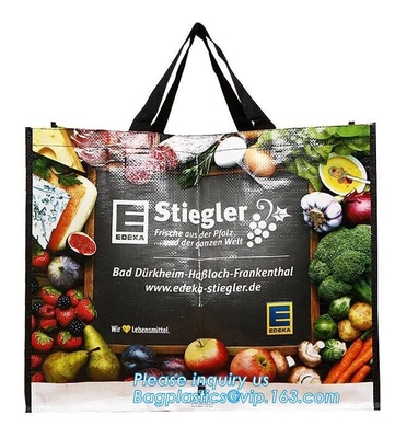 Cheap Price Custom Printed Eco Friendly Shopping Non Woven Bag, recycled custom printing grocery tote shopping pp non wo