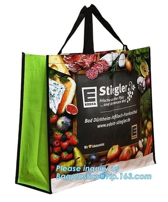 Cheap Price Custom Printed Eco Friendly Shopping Non Woven Bag, recycled custom printing grocery tote shopping pp non wo