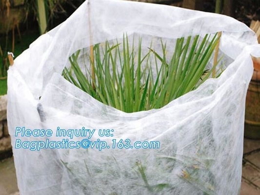 Non-Woven Vegetation Antifreeze Plant Drawstring Shrub Cold Jacket Garden Protection Bag Winter Tree Protective Cover