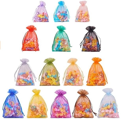 organza envelope flap gift packaging pouch with button,Christmas gift bag/wedding organza mesh gift drawstring bag PACK