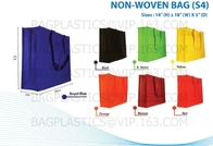 pp nonwoven bag, promotional recycled glossy laminated pp nonwoven shopping bag, Foldable Nonwoven Bag, nonwoven tote sh