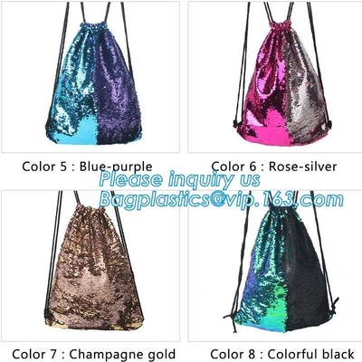 mini sequins backpacks bag Bow bling women bags glittering sequin backpack,travel oxford glitter Sequin Reversible Merma