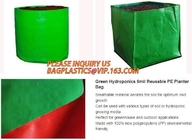 UV resistant PE potato growing bag garden planter bags with Flap and handles,Flap and Handles Collapsible 10 gallons