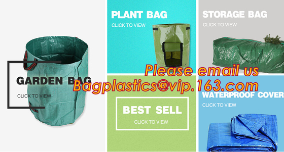 GARDEN BAG, VERTICAL PLANTER, FABRIC PLANTER, PLASTIC PLANTER, POP-UP PLANT COVER, FURNITURE COVER, PLANT BAG, GARDEN TO