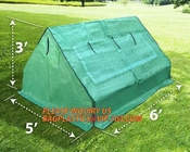 Polycarbonate strong garden greenhouse double-door green house,NEW WALK IN GREENHOUSE GARDENING SEEDS PROPOGATING 143cm*