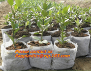Greenhouse Horticulture Garden Bags Nursery Bags Plants Grow Bags Biodegradable Fabric Pots/Bag Plants Pouch Home Garden