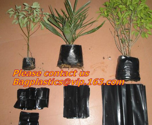 Horticulture, Grow Bags, Hydroponics, Soil, Garden, Planter, Nursery, Pots Bag, Thickened Plastic Nursery Bags for Plant