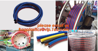 Garden Hose PVC Layflat Hose For Agriculture Industry PP Cam-Lock Layflat Hose Kit Steel Wire Reinforced Hose