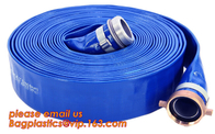 Swimming Pools, Reinforced PVC Discharge Hose, Heavy Duty Lay Flat Pool Drain Water Transferring