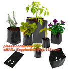 Grow Bags, Flower/Vegetable/Plant Pots Aeration Smart Bag Non Fabric Pot For Garden Farm White Plastic Bag (5 Gallon - 1