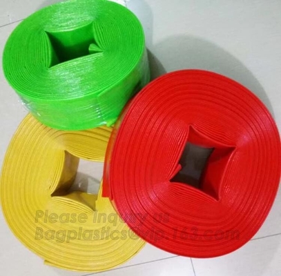 General Purpose Reinforced PVC Lay-Flat Water Discharge Hose,For Use While Back-Washing Filters And Draining Pools