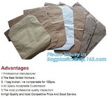 Kraft Paper Sack With Pp Woven Plastic Raw Material Compound Kraft Paper Bag,sewn bottom pp woven lamination brown kraft