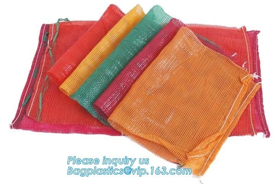 pe raschel bag Leno mesh bag orange mesh bags,New arrival potato bags raschel mesh bags,raschel mesh bags for vegetable,