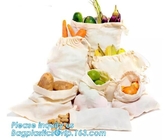Recycled grocery shopping fruit reusable produce bag organic cotton mesh bag,100% Certified Organic Cotton Reusable Mesh