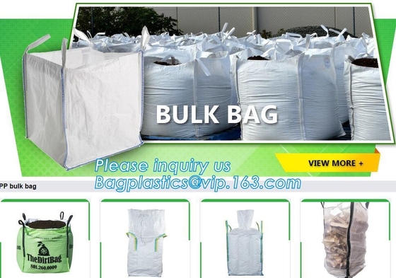 PP woven Big bag, FIBC, woven sacks,jumbo bags, super bags，Top Skirt, Top spout, Top full open，UV-treat，Single/double fo