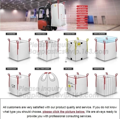 100% pp woven big bag inner liner, FIBC bag inner liner, 1000kg jumbo container bag inner liner,Big Bag PP Woven FIBC Ce