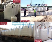 1000kg Feed Grade Waterproof Pp Jumbo Bags Fibc Bag Manufacturers,Feed Grade New Pp Material Sugar Wov