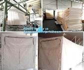 FIBC big bag 1000kg/Polypropylene woven sand bags/super sacks 1500kg for construction,PP woven bulk big ton bag jumbo ba