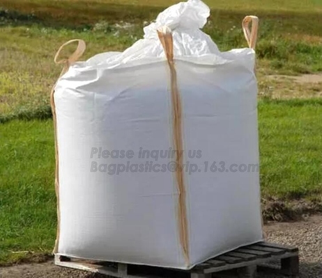 1 ton,1.5 ton PP Woven big jumbo bag,polypropylene pp woven bulk bag big bags 1000kg from China,printed jumbo bag, bagea