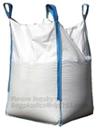 polypropylene woven plastic jumbo bag pp big bag for sand, building material, 500kg-1000kg PP Woven Jumbo Bag Big Bag wi