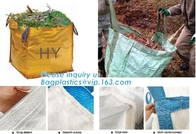 PP Woven Bag Big Bag with Open Top and Flat Bottom for Sand/Rock/Gravel,PP woven FIBC big jumbo bag for storing &amp; transp