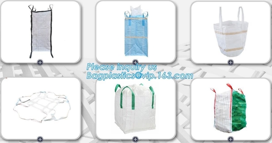 Virgin Polypropylene PP Woven Big Bulk Bag Jumbo Bag FIBC For Packing Sand 1 Ton 1.5 Ton 2 Ton Made In Package