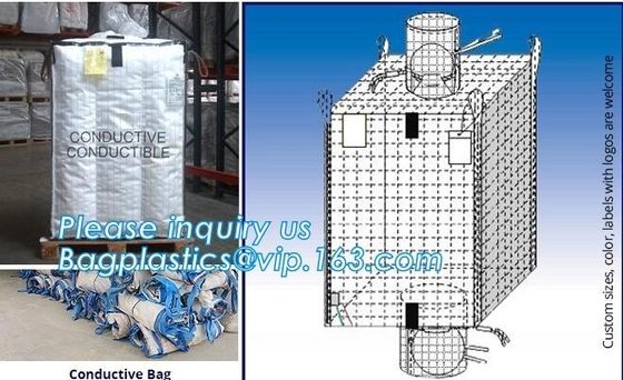 BITUMEN BIG BAGS, FOOD GRADE BIG BAGS, OIL BAG, BOTTOM SPOUT,INNER LINER BAG,FERTILIZER BAG, VENTILATED BREATHING BAG