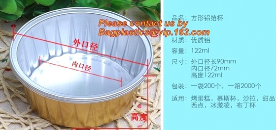 Aluminum foil container/Half size deep steam table pan/ 1/2 size deep steam table pan