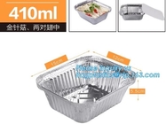 Airline Aluminum Tray Smooth-Wall Foil Food Containers With Lids Airline Catering,Catering disposable takeaway fast food